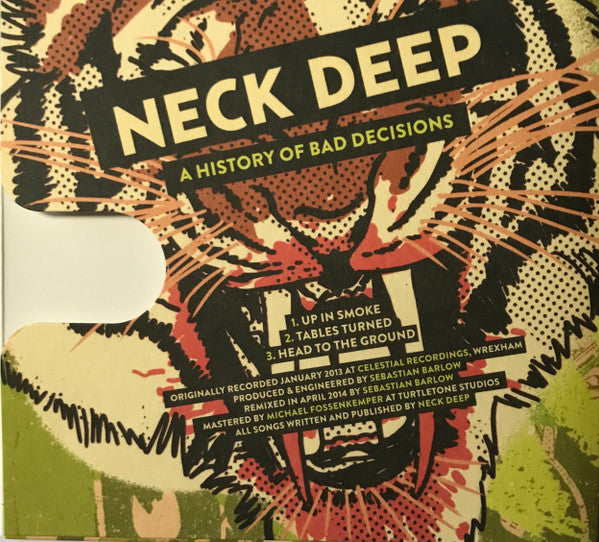 Neck Deep (2) : Rain In July / A History Of Bad Decisions (CD, Comp, Gat)