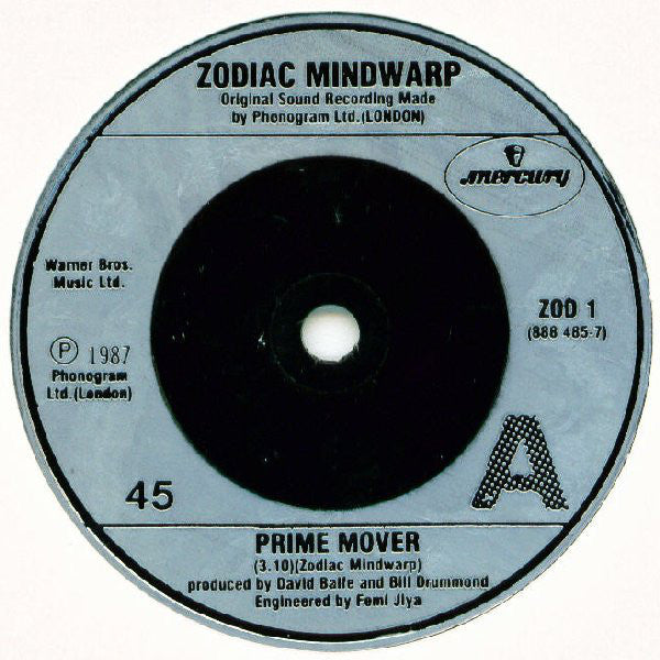 Zodiac Mindwarp & The Love Reaction* : Prime Mover (7", Single, Sil)