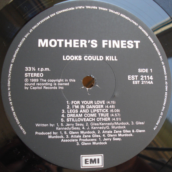Mother's Finest : Looks Could Kill (LP, Album)