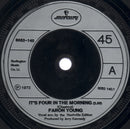 Faron Young : It's Four In The Morning (7", Single, Sil)