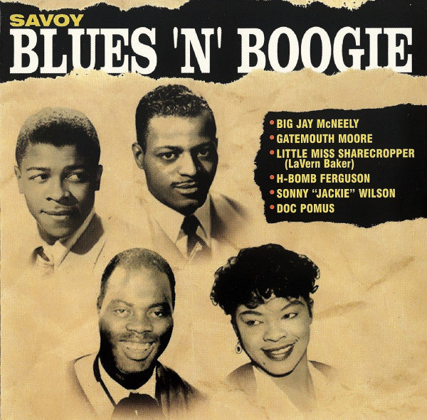 Various : Savoy Blues 'N' Boogie (CD, Comp)