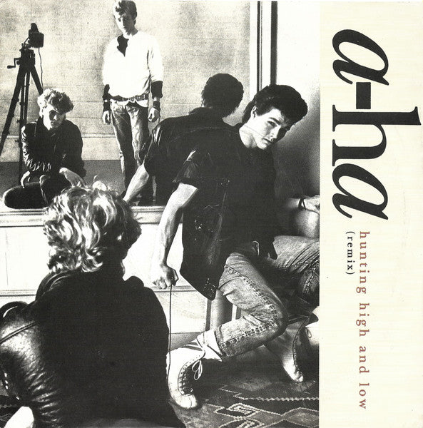 a-ha : Hunting High And Low (Remix) (7", Single, M/Print, Gol)