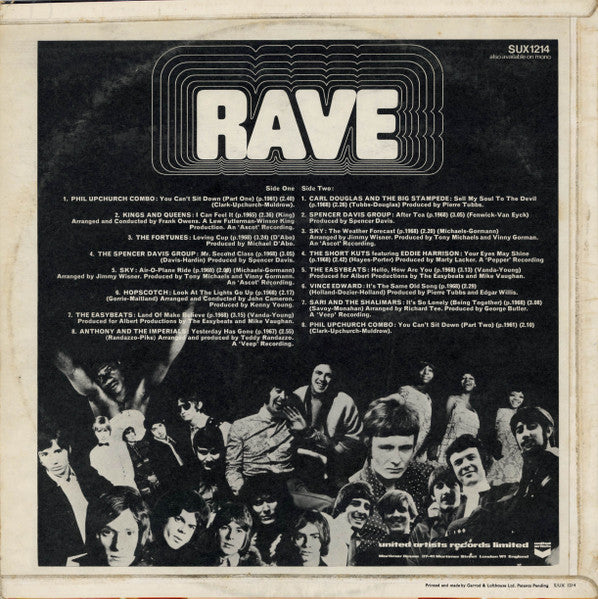 Various : Rave (LP, Comp)
