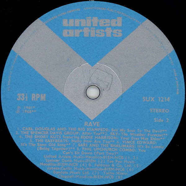 Various : Rave (LP, Comp)