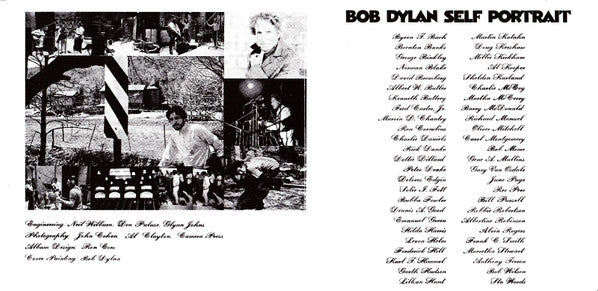 Bob Dylan : Selfportrait (CD, Album, RE, Son)