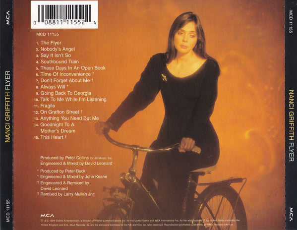 Nanci Griffith : Flyer (CD, Album)