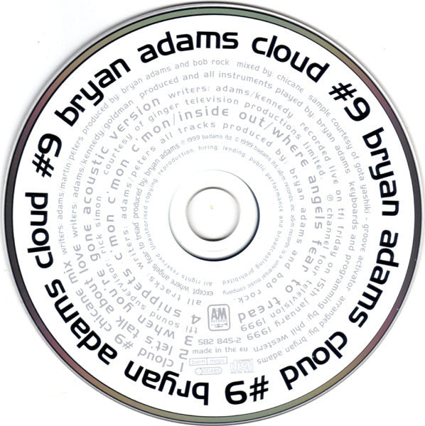 Bryan Adams : Cloud