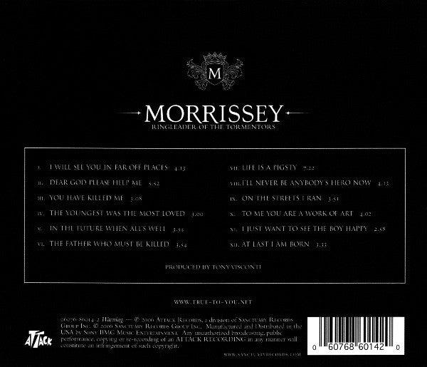 Morrissey : Ringleader Of The Tormentors (CD, Album)