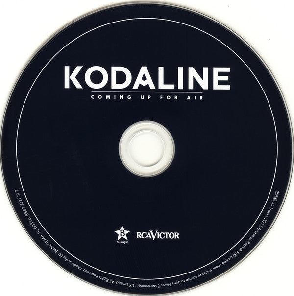 Kodaline : Coming Up For Air (CD, Album, Dlx, Gat)