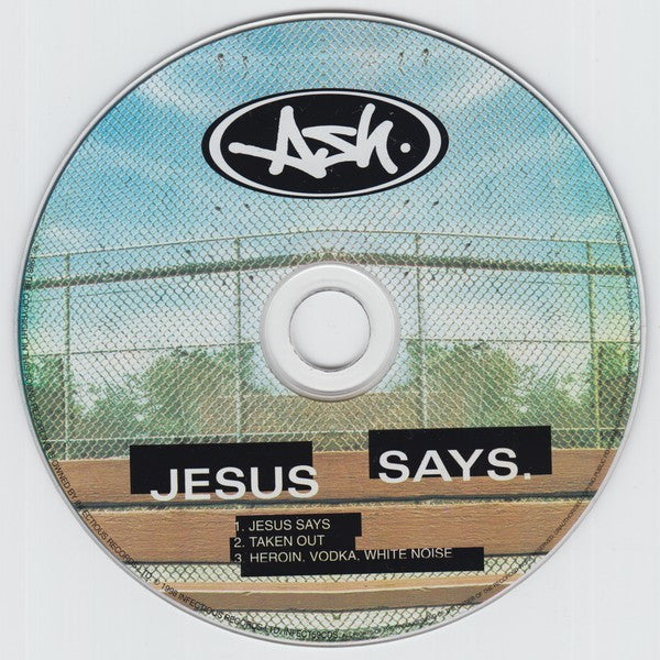 Ash : Jesus Says (CD, Single)