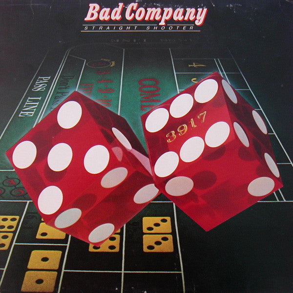 Bad Company (3) : Straight Shooter (LP, Album, EMI)