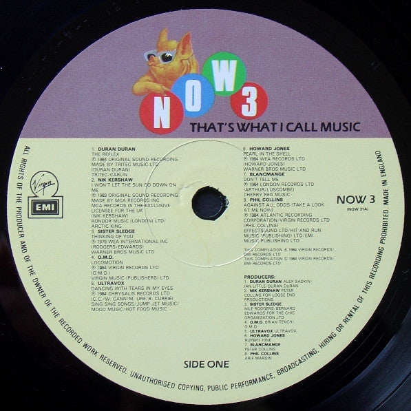 Various : Now That's What I Call Music 3 (2xLP, Comp)