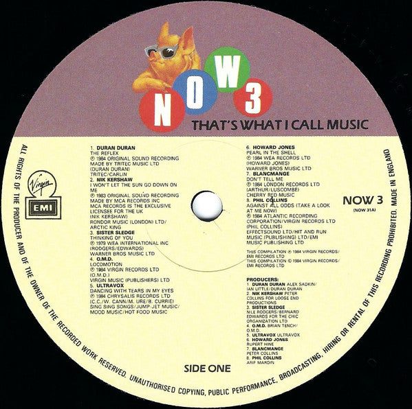 Various : Now That's What I Call Music 3 (2xLP, Comp)