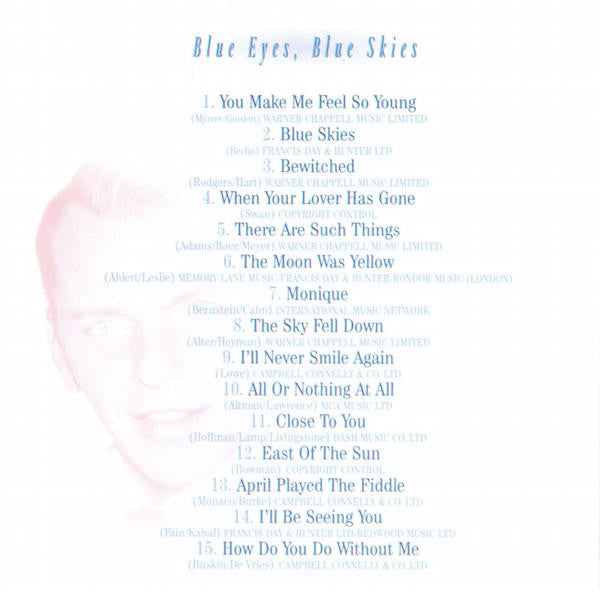 Frank Sinatra : Blue Eyes, Blue Skies (CD, Comp)