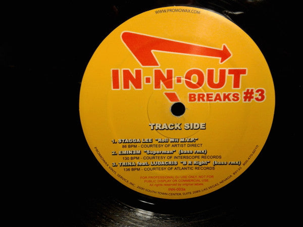 Various : In-N-Out Breaks Vol. 3 (12")