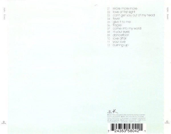 Kylie Minogue : Fever (CD, Album)