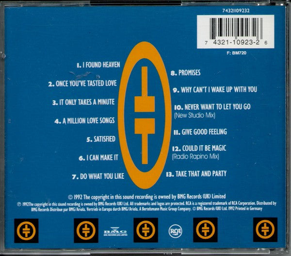 Take That : Take That & Party (CD, Album, RE)