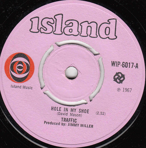 Traffic : Hole In My Shoe (7", Single, 4 P)