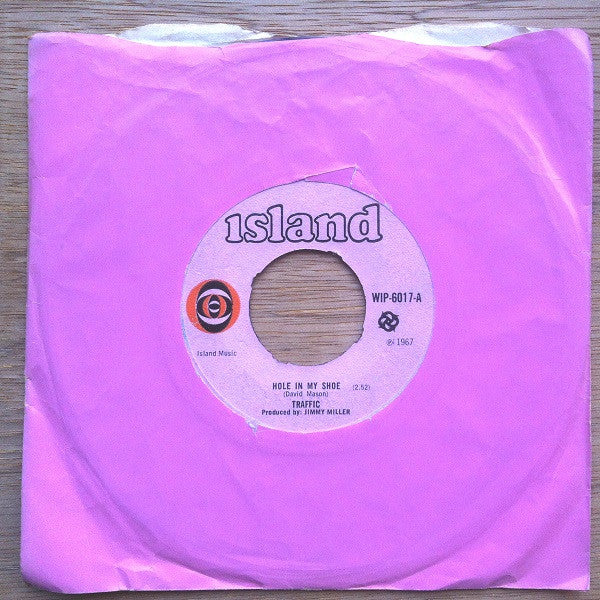 Traffic : Hole In My Shoe (7", Single, 4 P)
