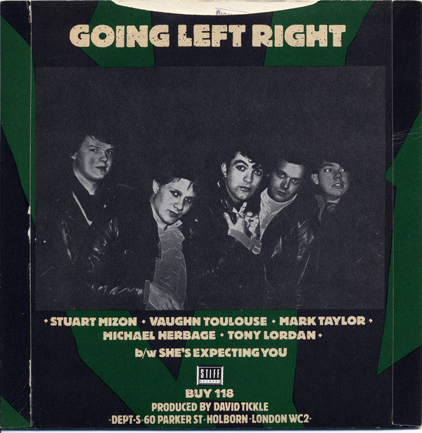 Department S : Going Left Right (7", Single)