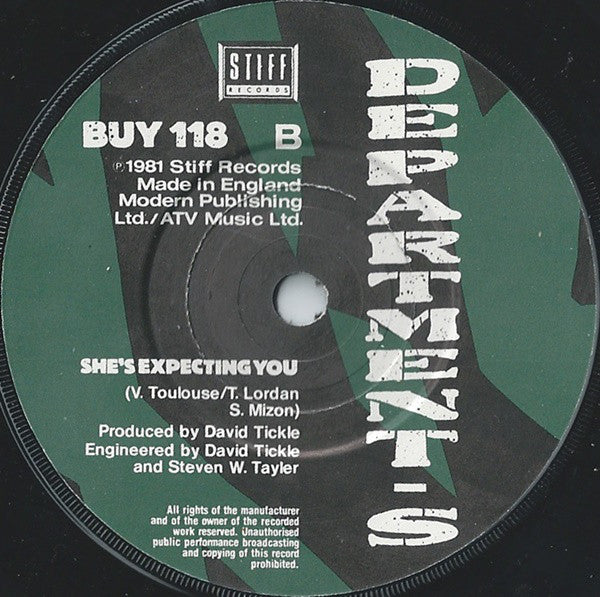 Department S : Going Left Right (7", Single)