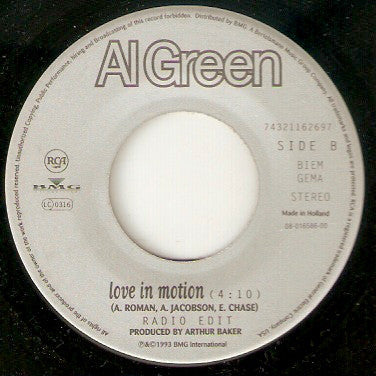 Al Green : Love Is A Beautiful Thing (7", Single)