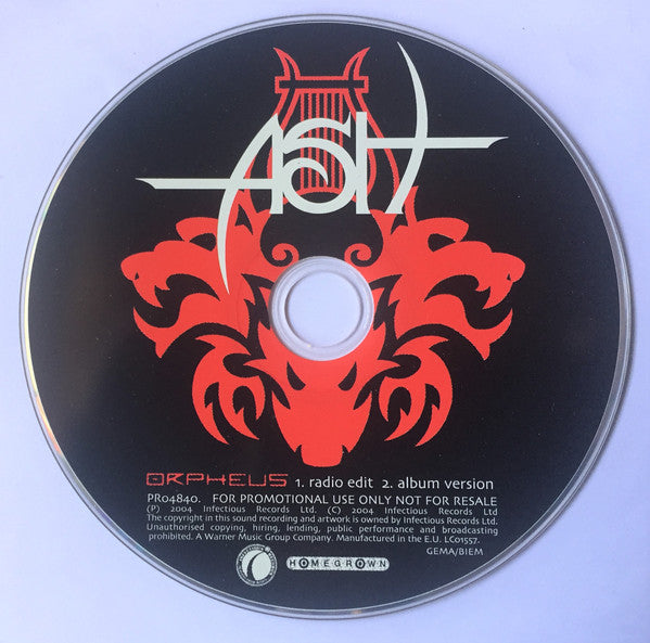 Ash : Orpheus (CD, Maxi, Promo)