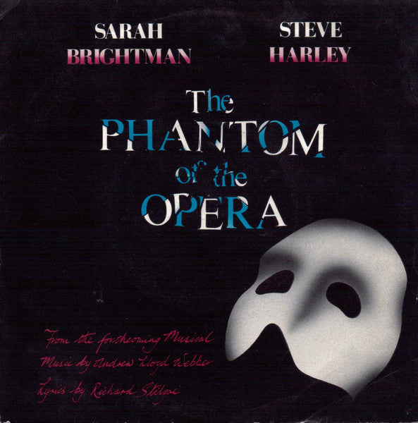 Sarah Brightman, Steve Harley : The Phantom Of The Opera (7", Single, Sil)