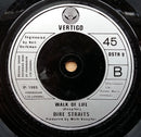 Dire Straits : So Far Away (7", Single, Sil)