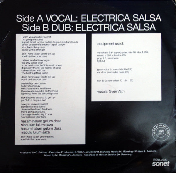 Off : Electrica Salsa (Baba Baba) (7")