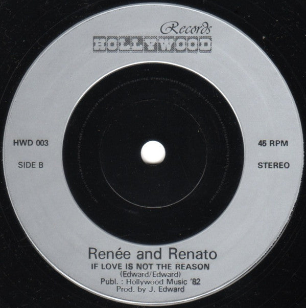 Renée And Renato* : Save Your Love (7", Single, Sil)