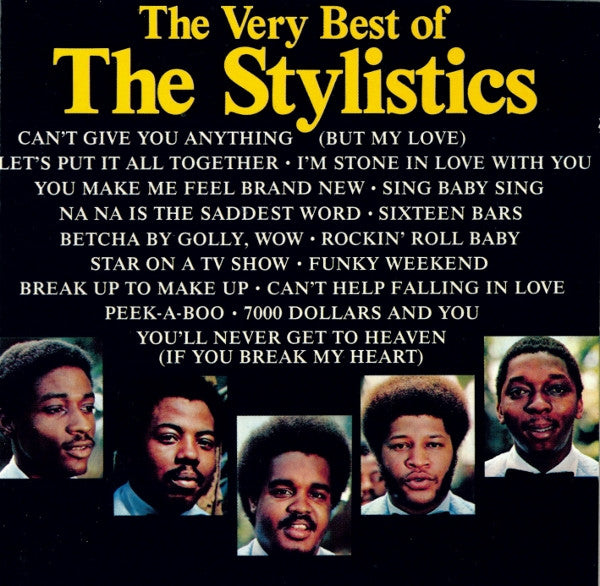 The Stylistics : The Best Of The Stylistics (CD, Comp)