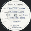 Associates* : Party Fears Two (7", Single)