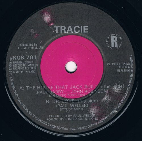 Tracie Young : The House That Jack Built (7", Single, Com)