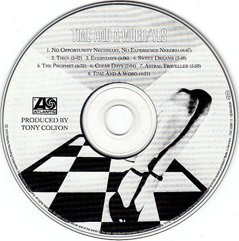Yes : Time And A Word (CD, Album, RE, RM)