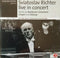 Sviatoslav Richter : Live In Concert (CD, RE)