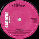 Sheila & B. Devotion : Spacer (7", Single, A3/)