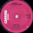 Sheila & B. Devotion : Spacer (7", Single, A3/)