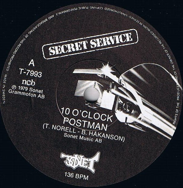 Secret Service : Ten O'Clock Postman (7", Single)