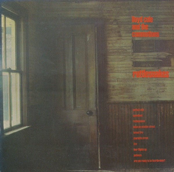 Lloyd Cole & The Commotions : Rattlesnakes (LP, Album, Whi)