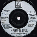 Lionel Richie : My Destiny (7", Single, Sil)