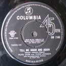 Pearl Carr And Teddy Johnson : Tell Me Again And Again  (7", Single, RP)