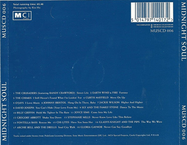 Various : Midnight Soul (The Ultimate Collection) (CD, Comp)