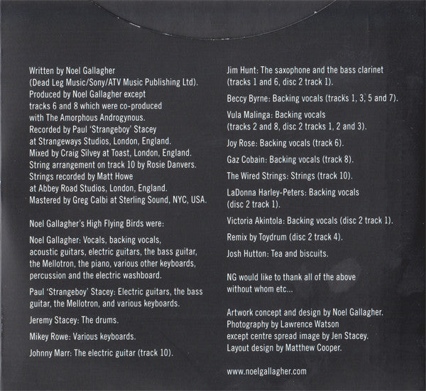 Noel Gallagher's High Flying Birds : Chasing Yesterday (CD, Album + CD + Dlx)