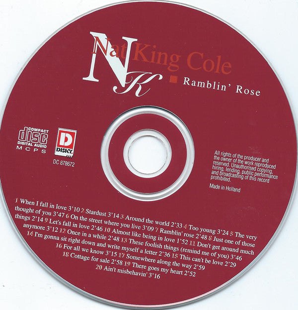 Nat King Cole : Ramblin' Rose (CD, Comp)