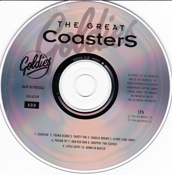 The Coasters : The Great Coasters (CD, Comp)
