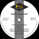 Pat & Mick : Let's All Chant (7", Single)