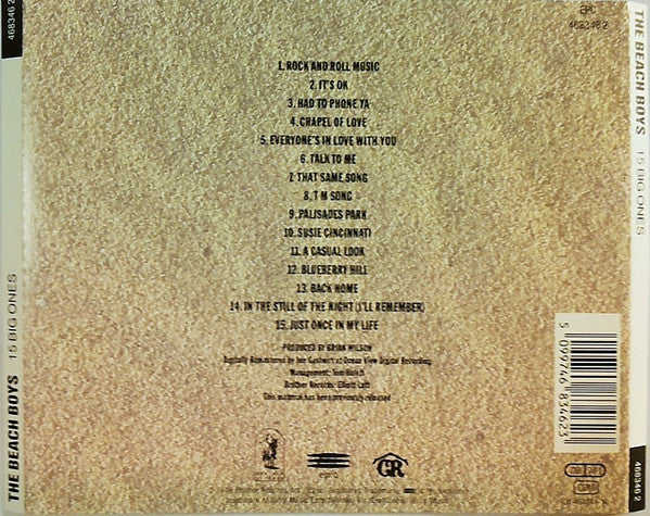 The Beach Boys : 15 Big Ones (CD, Album, RE, RM)