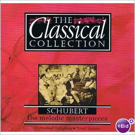 Franz Schubert : The Melodic Masterpieces (CD, Comp)