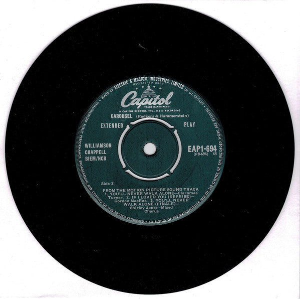 Rodgers & Hammerstein : Carousel (7", EP)